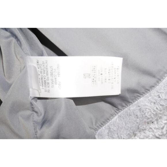 Patagonia Women’s Los Gatos Fleece Vest | Size S | Light Gray | Full Zip Sherpa - Picture 9 of 13